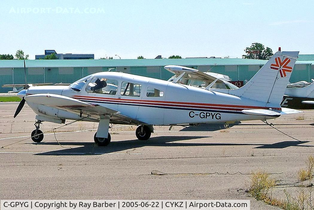 C-GPYG, 1976 Piper PA-28R-200 C/N 28R-7635045, Piper PA-28R-200 Cherokee Arrow II [28R-7635045] Toronto-Buttonville~C 22/06/2005