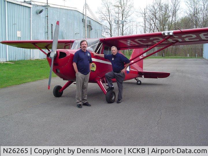 N26265, 1940 Stinson 10 C/N 7552, Owner- Gene Rogers and I.