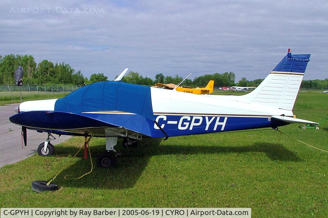 C-GPYH, 1976 Piper PA-28-140 Cherokee Cruiser C/N 28-7625025, Piper PA-28-140 Cherokee [28-7625025] Rockcliffe~C 19/06/2005