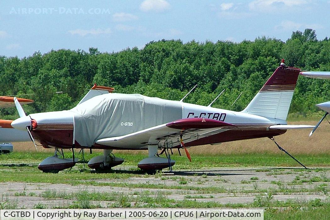 C-GTBD, 1967 Piper PA-28-180 Cherokee C/N 28-4098, Piper PA-28-180 Cherokee C [28-4098] Tyendinaga-Mohawk~C 20/06/2005