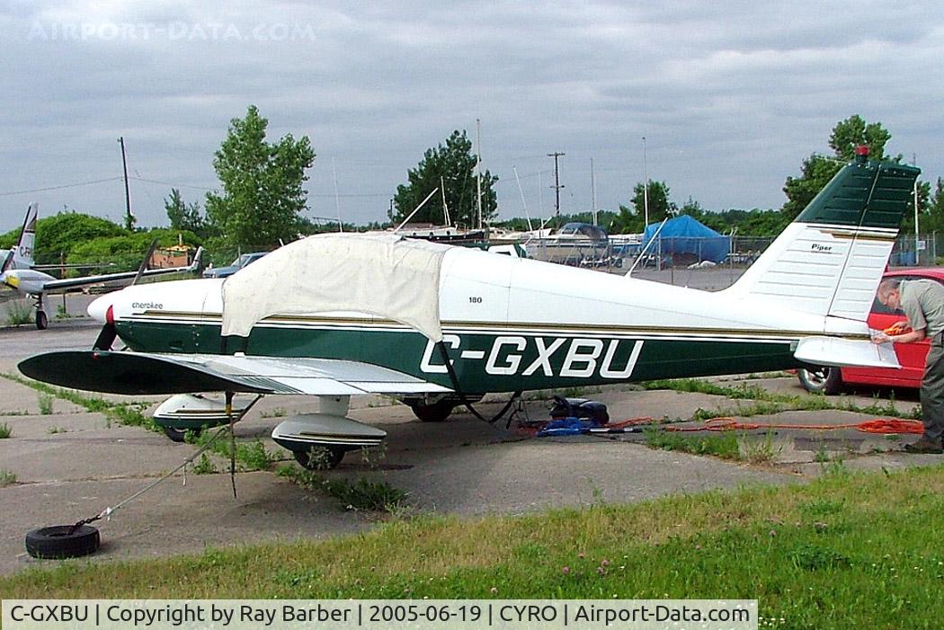 C-GXBU, 1965 Piper PA-28-180 Cherokee C/N 28-2095, Piper PA-28-180 Cherokee C [28-2095] Rockcliffe~C 19/06/2005