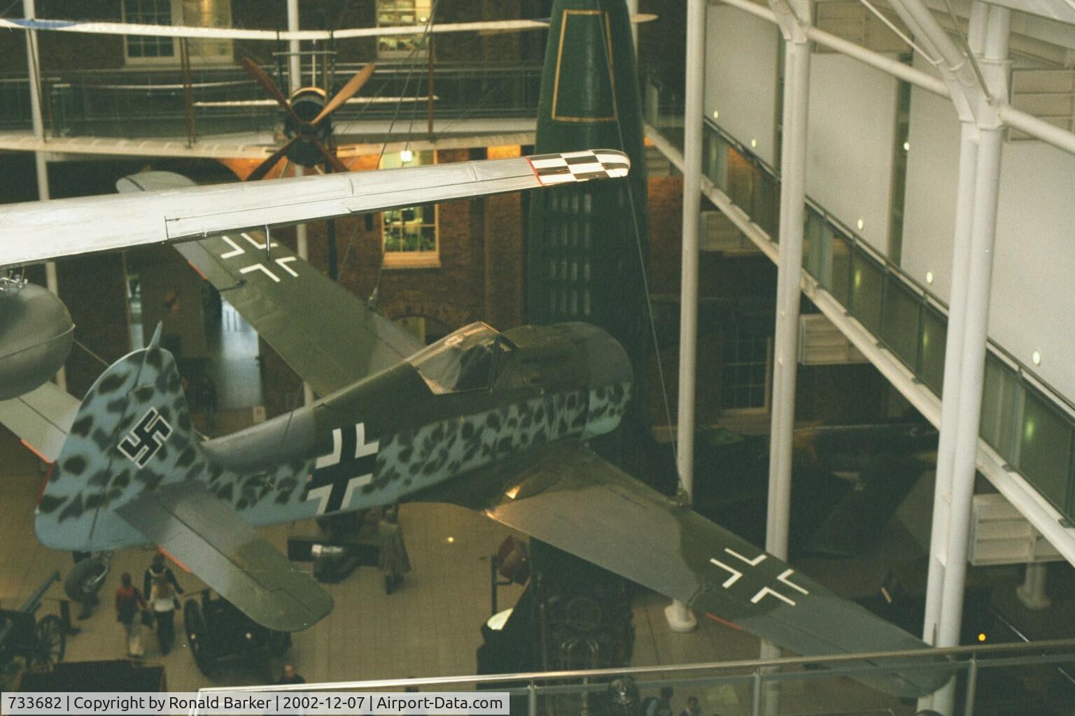 733682, 1944 Focke-Wulf Fw-190A-8 C/N 733682, Imperial War Museum, London