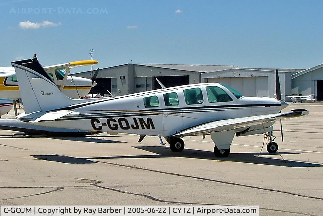 C-GOJM, 1980 Beech A36 Bonanza 36 C/N E-1723, Beech A36 Bonanza 36 [E-1723] Toronto-City Centre Airport~C 22/06/2005