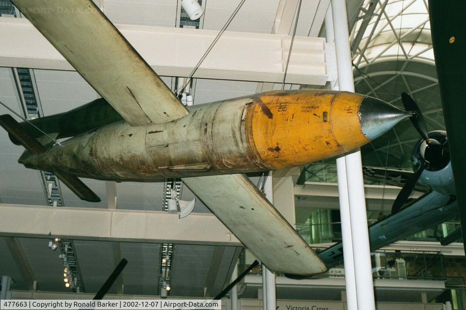 477663, 1944 Fieseler Fi-103A-1 C/N Not found 477663, Imperial War Museum, London