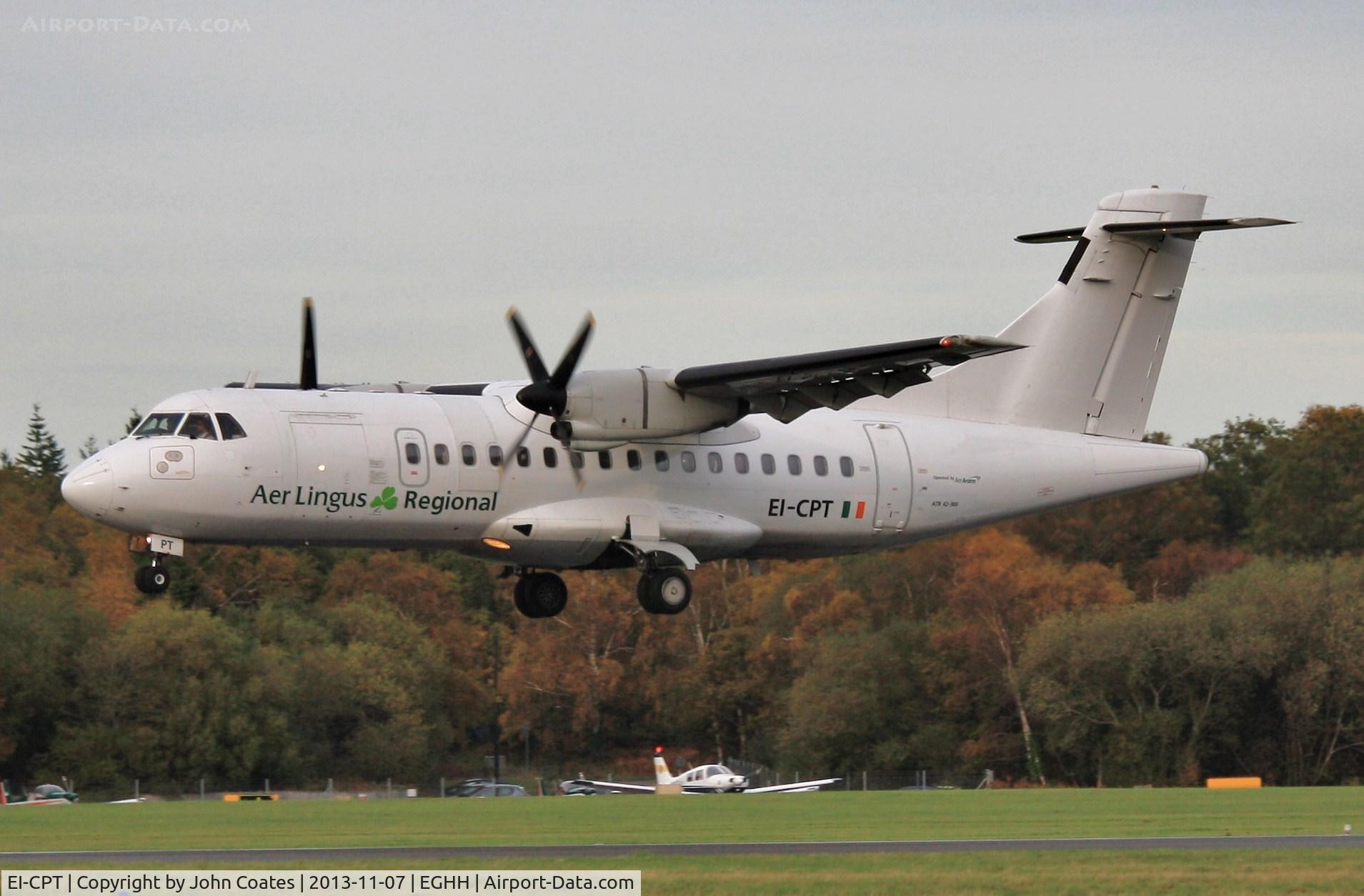 EI-CPT, 1990 ATR 42-312 C/N 191, Daily Dublin service arriving