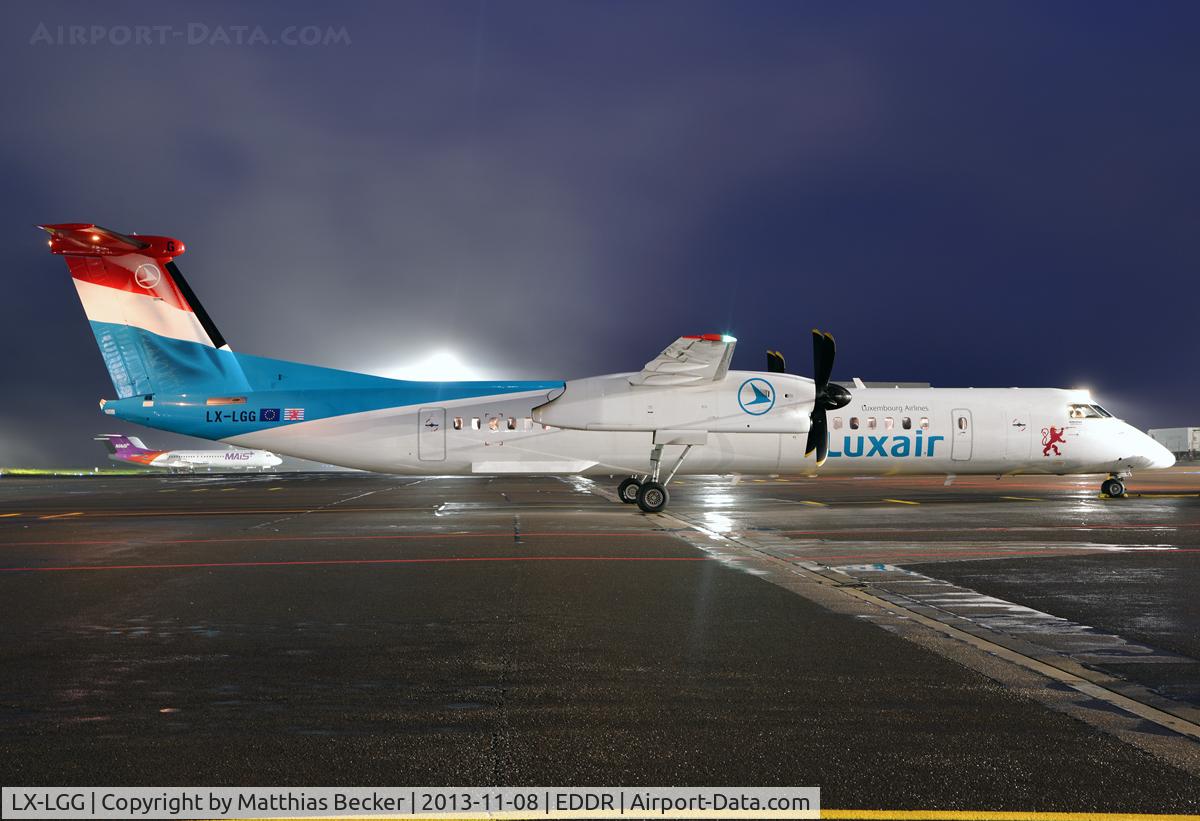 LX-LGG, 2012 Bombardier DHC-8-402Q Dash 8 Dash 8 C/N 4418, LX-LGG