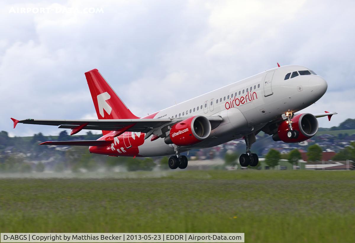 D-ABGS, 2009 Airbus A319-112 C/N 3865, D-ABGS