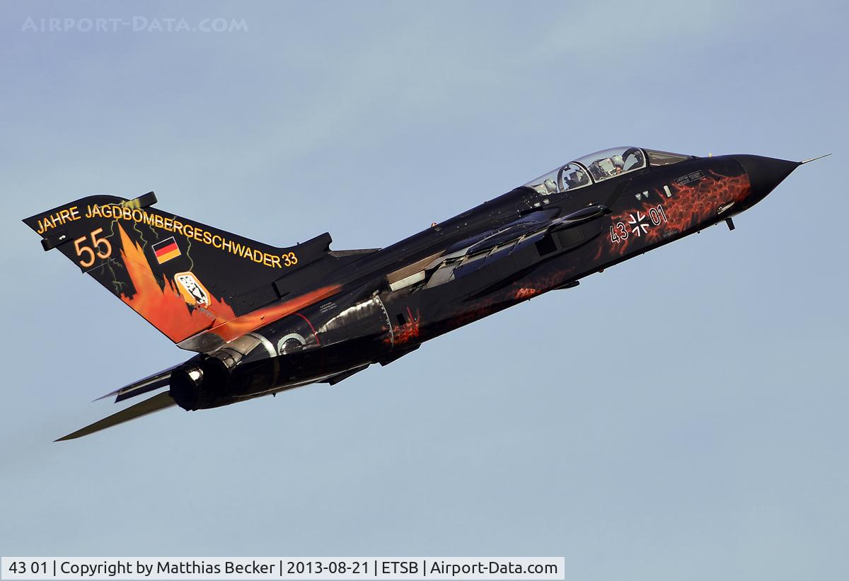 43 01, Panavia Tornado IDS(T) C/N 002/GT001/4001, 43+01