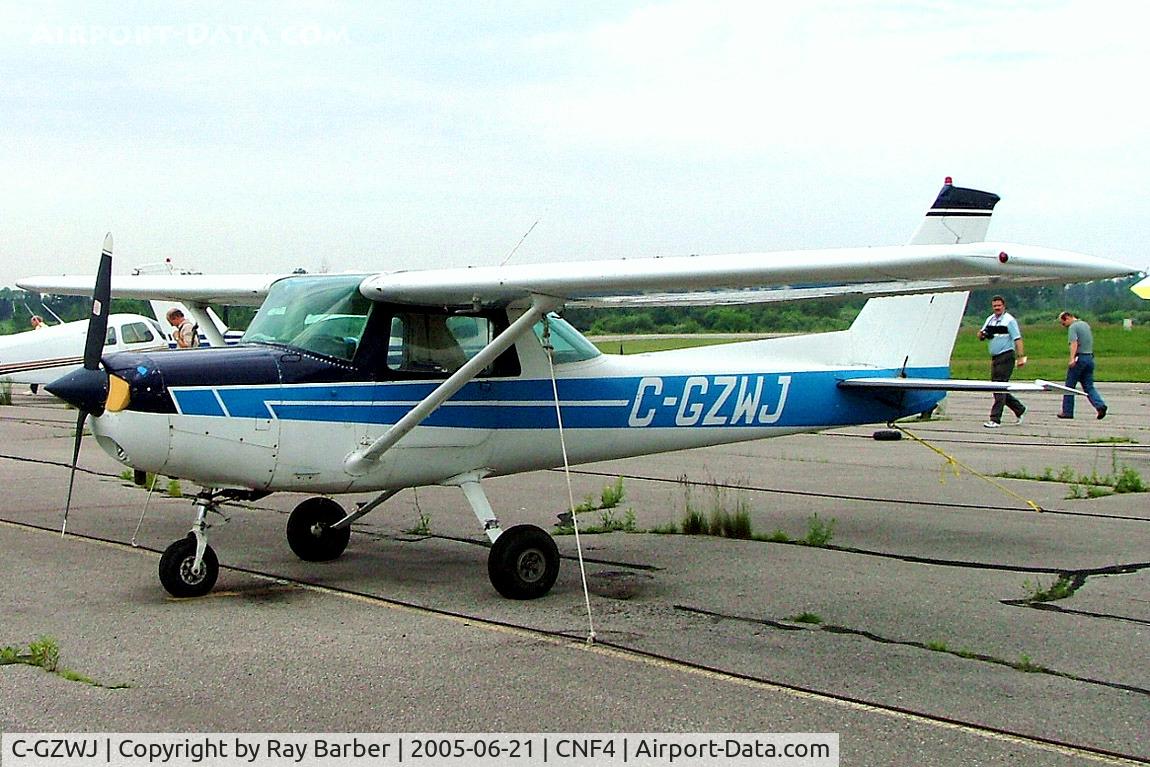 C-GZWJ, 1978 Cessna 152 C/N 15280971, Cessna 152 [152-80971] Lindsay~C 21/06/2005