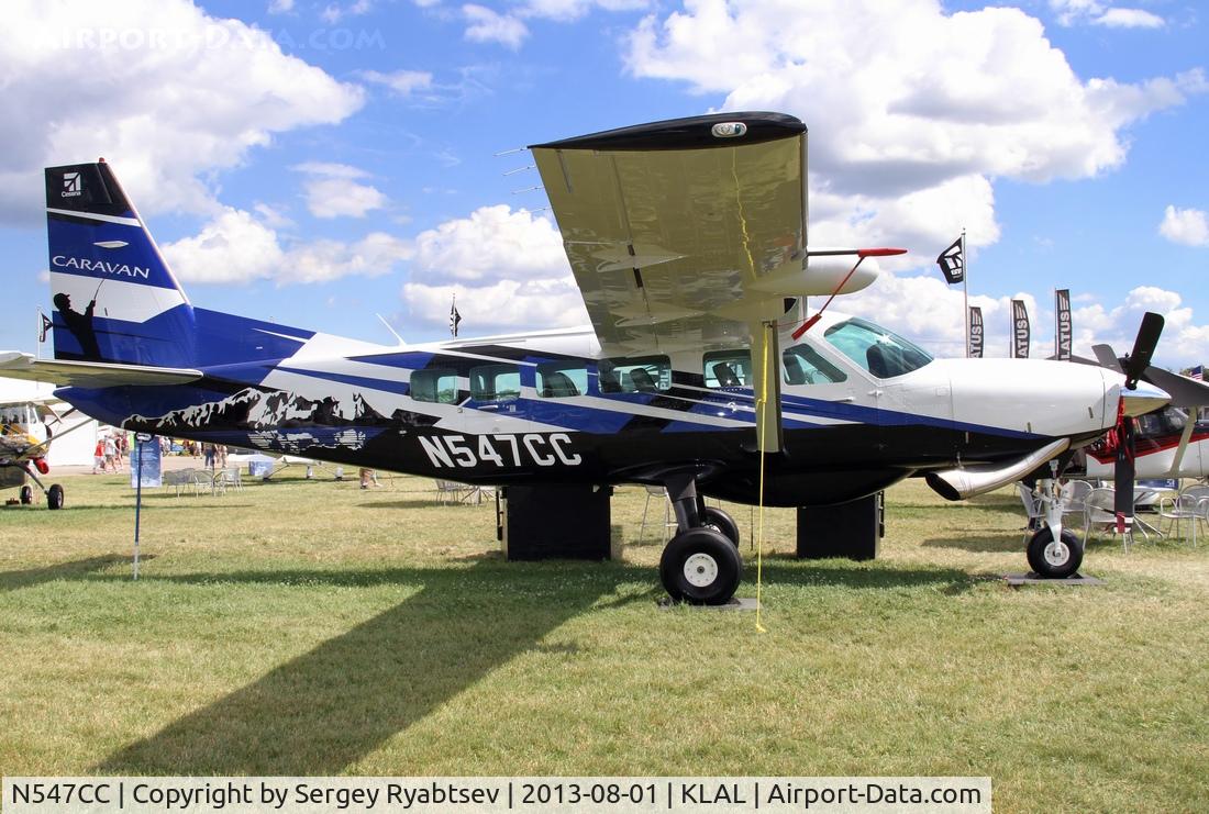 N547CC, 2013 Cessna 208 C/N 20800547, Oshkosh