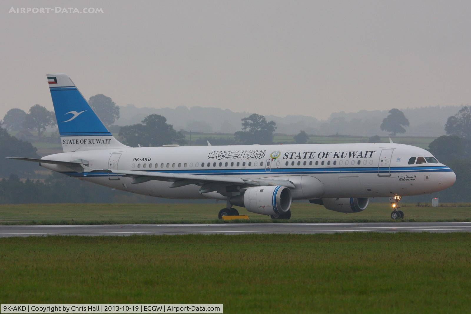 9K-AKD, 2003 Airbus A320-212 C/N 2046, Kuwait Government