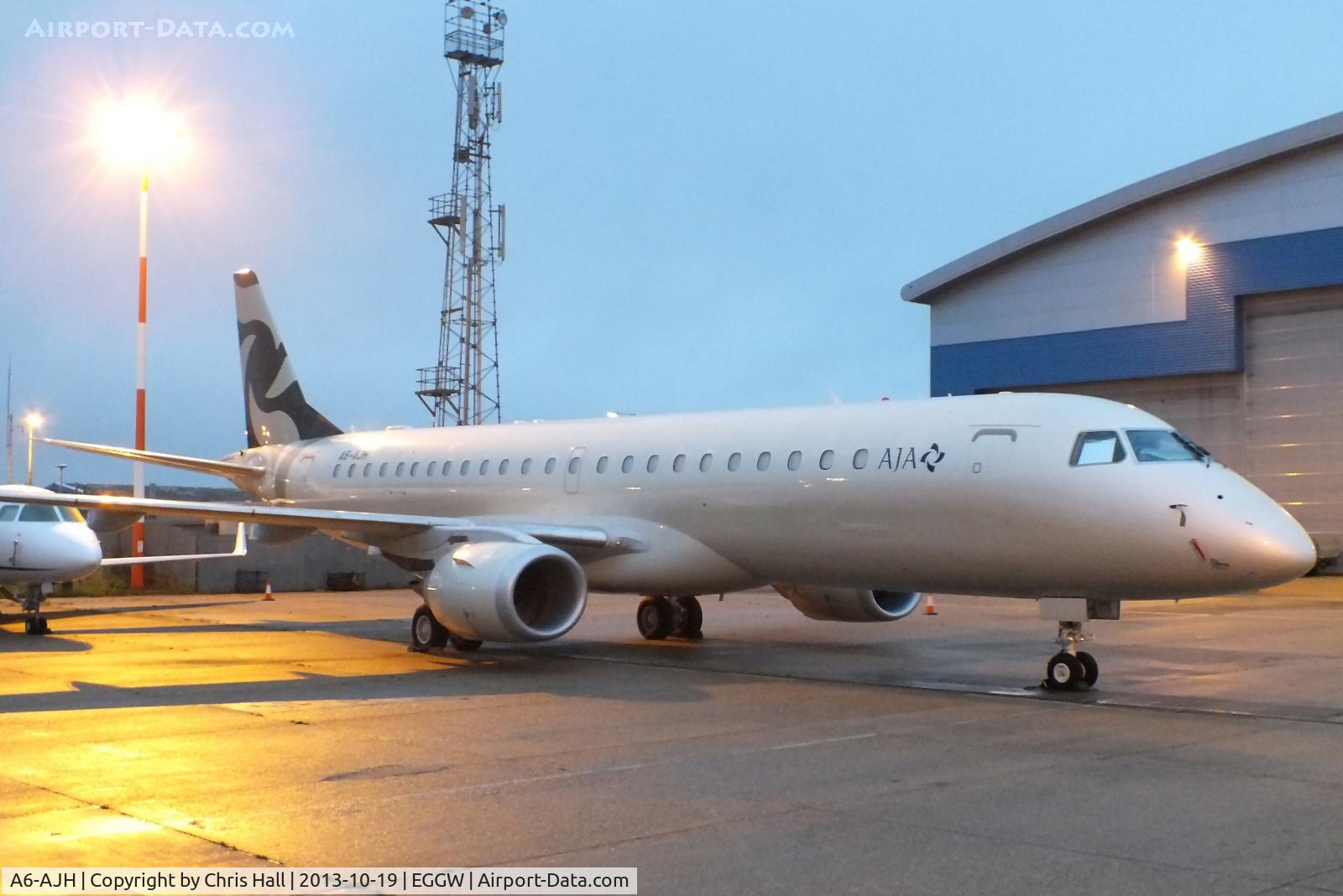 A6-AJH, 2009 Embraer ERJ-190-100ECJ Lineage 1000 C/N 19000140, Al Jaber Aviation