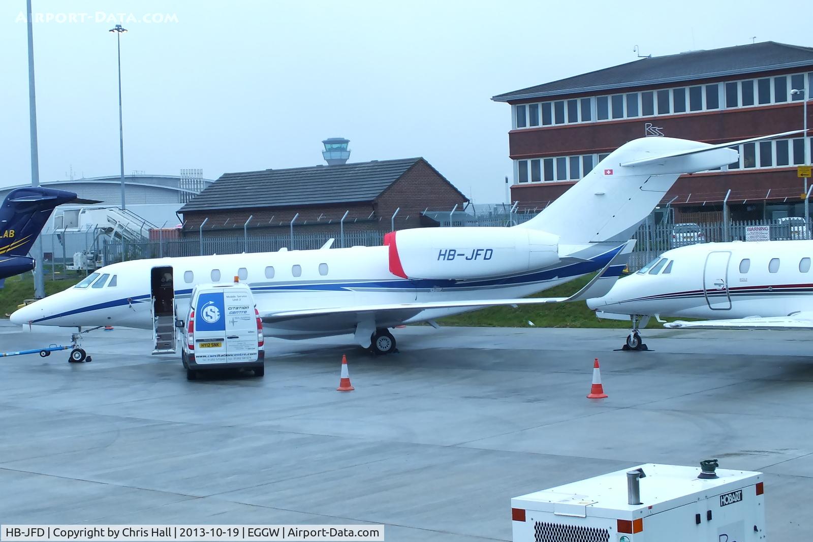 HB-JFD, 2006 Cessna 750 Citation X Citation X C/N 750-0261, Nomad Aviation