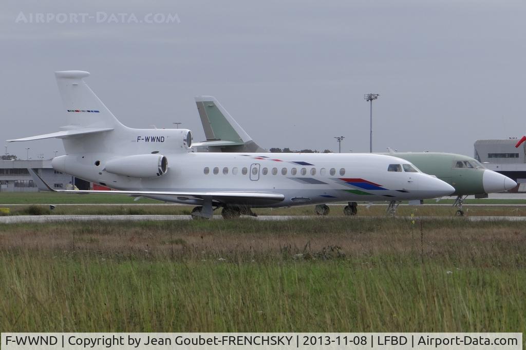 F-WWND, 2013 Dassault Falcon 7X C/N 210, new F7X.....no sn, sorry !