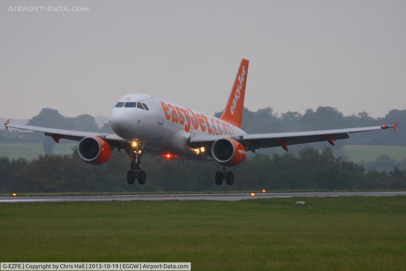 G-EZFE, 2009 Airbus A319-111 C/N 3824, easyJet