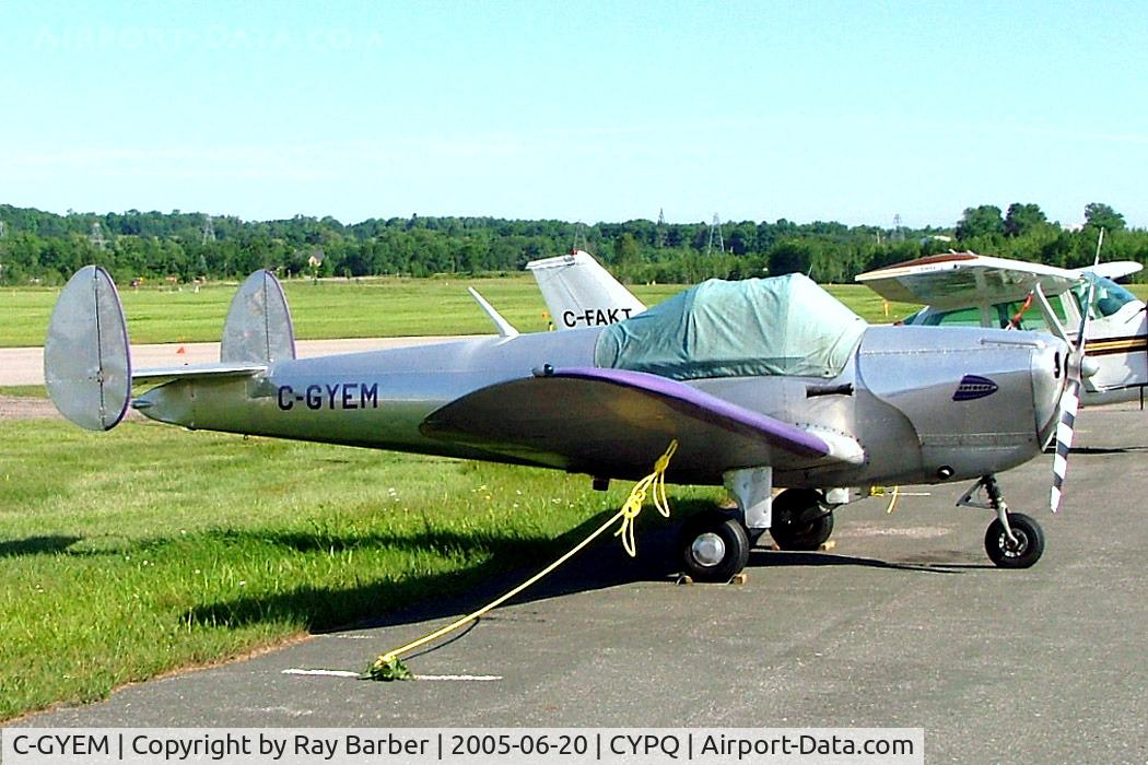 C-GYEM, 1946 Erco 415CX Ercoupe C/N 2935X, Erco 415C Ercoupe [2935] Peterborough~C 20/06/2005