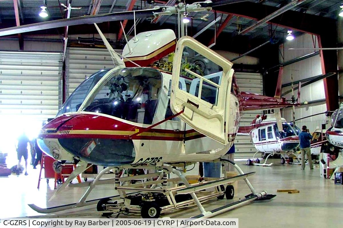 C-GZRS, 1985 Bell 206L-3 LongRanger III C/N 51146, Bell 206L3 LongRanger III [51146] (Heli-Transport) Ottawa-Carp~C 19/06/2005