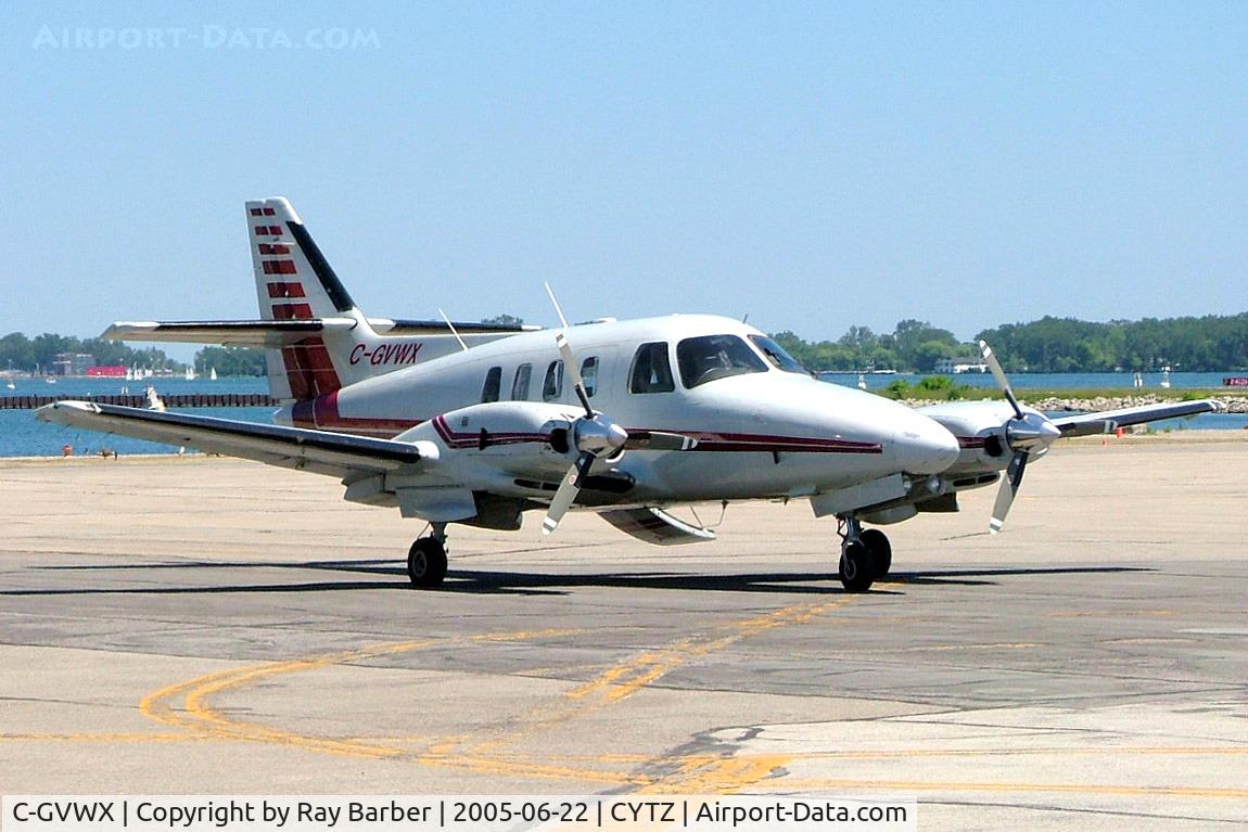 C-GVWX, 1978 Rockwell 700 C/N 70005, Rockwell Commander 700 [70005] Toronto-City Centre Airport~C 22/06/2005