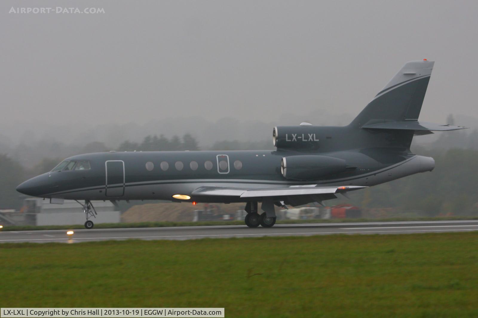 LX-LXL, 2001 Dassault Falcon 50EX C/N 315, Global Jet Luxembourg