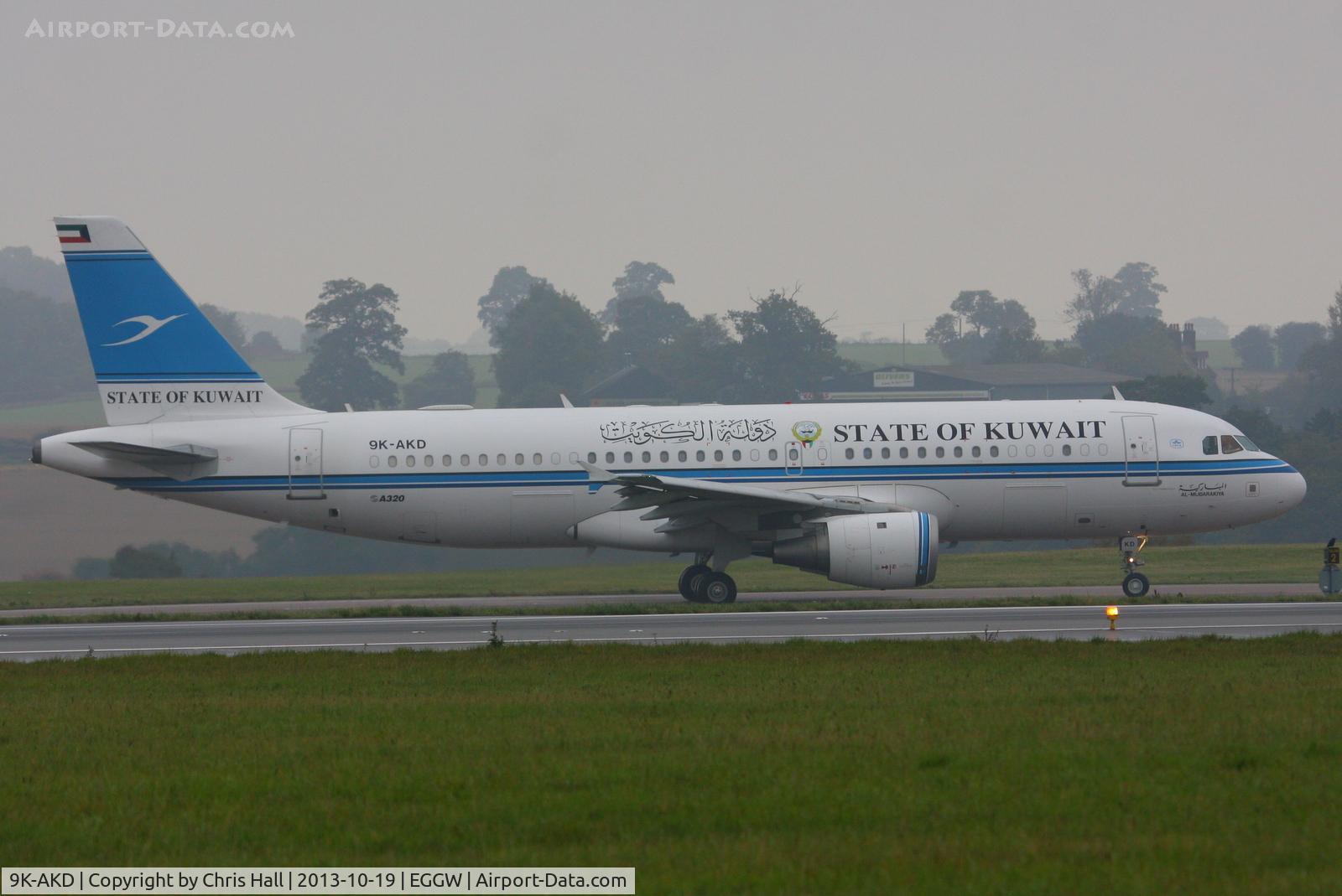 9K-AKD, 2003 Airbus A320-212 C/N 2046, Kuwait Government