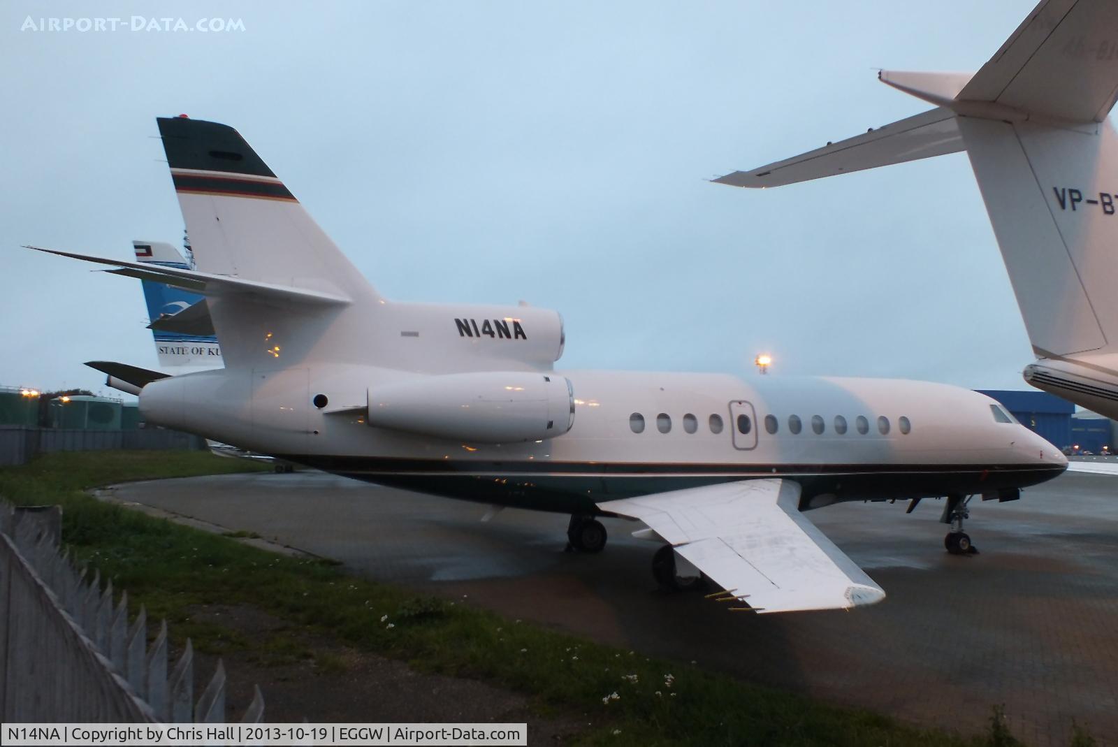 N14NA, 1992 Dassault Falcon 900 C/N 124, Anschutz Corp