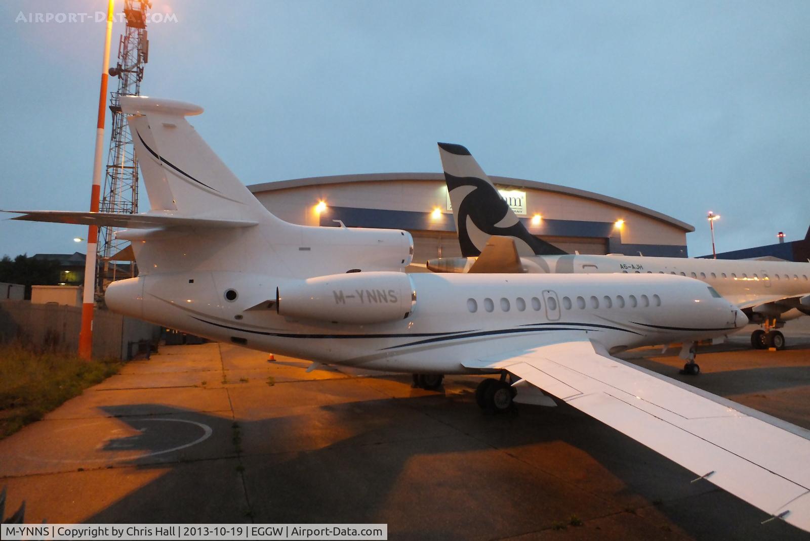 M-YNNS, 2009 Dassault Falcon 7X C/N 82, NS Falcon Ltd