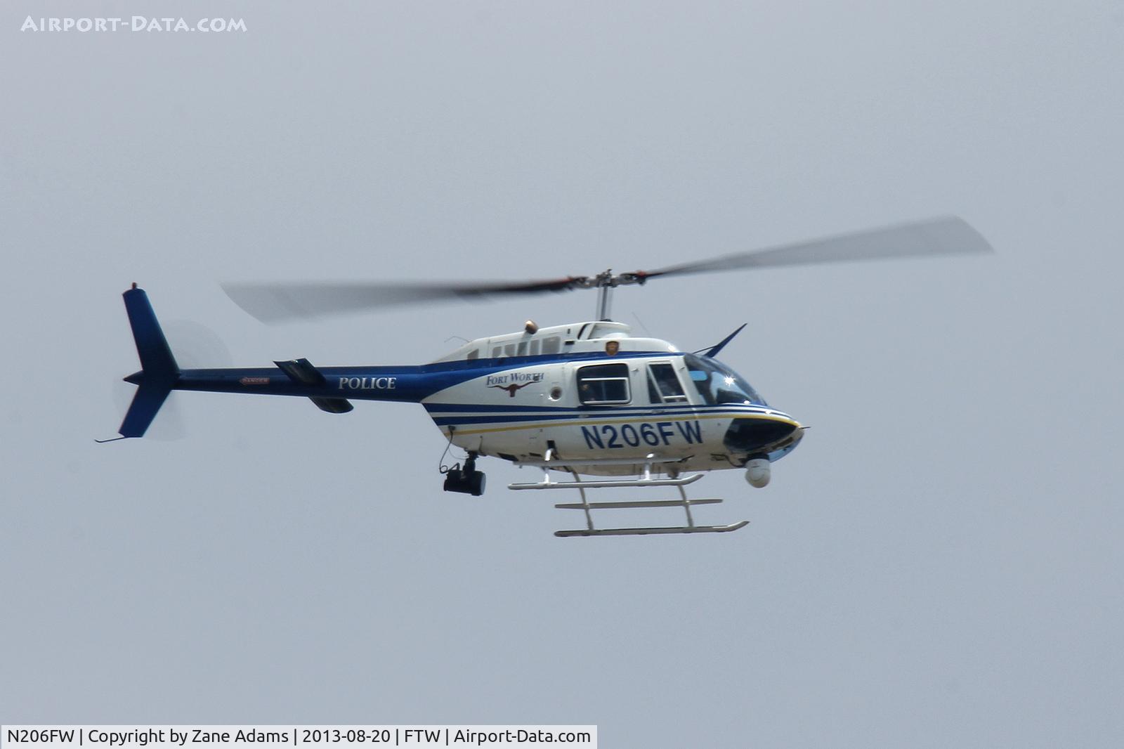 N206FW, 2003 Bell 206B JetRanger III C/N 4575, Fort Worth Police Department - Meacham Field - Fort Worth, TX