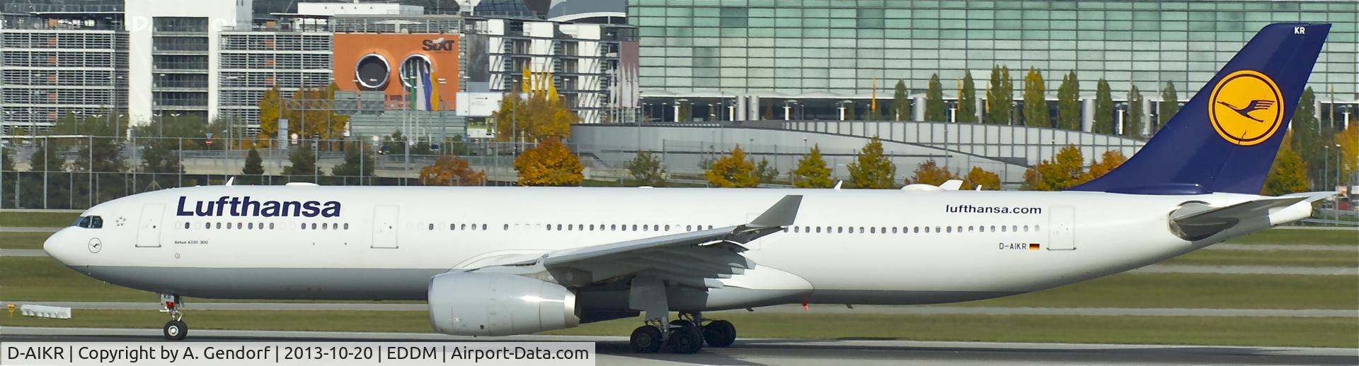 D-AIKR, 2012 Airbus A330-343X C/N 1314, Lufthansa, seen here speeding up RWY 26L at München(EDDM)