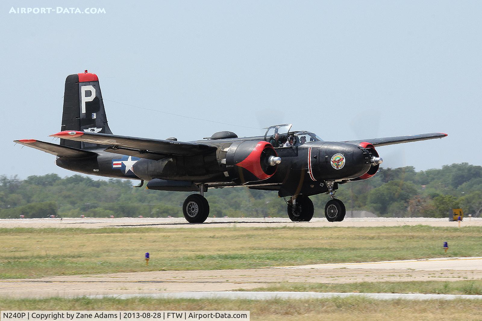 N240P, 1943 Douglas A-26B Invader C/N 7140, Meacham Field - Fort Worth, TX
