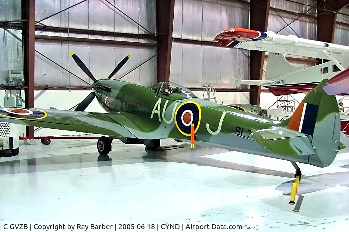 C-GVZB, 1945 Supermarine 361 Spitfire LF.XVIe C/N CBAF.IX.4756, Supermarine Spitfire LF.XVIe [CBAF.IX.4756] Gatineau~C 18/06/2005