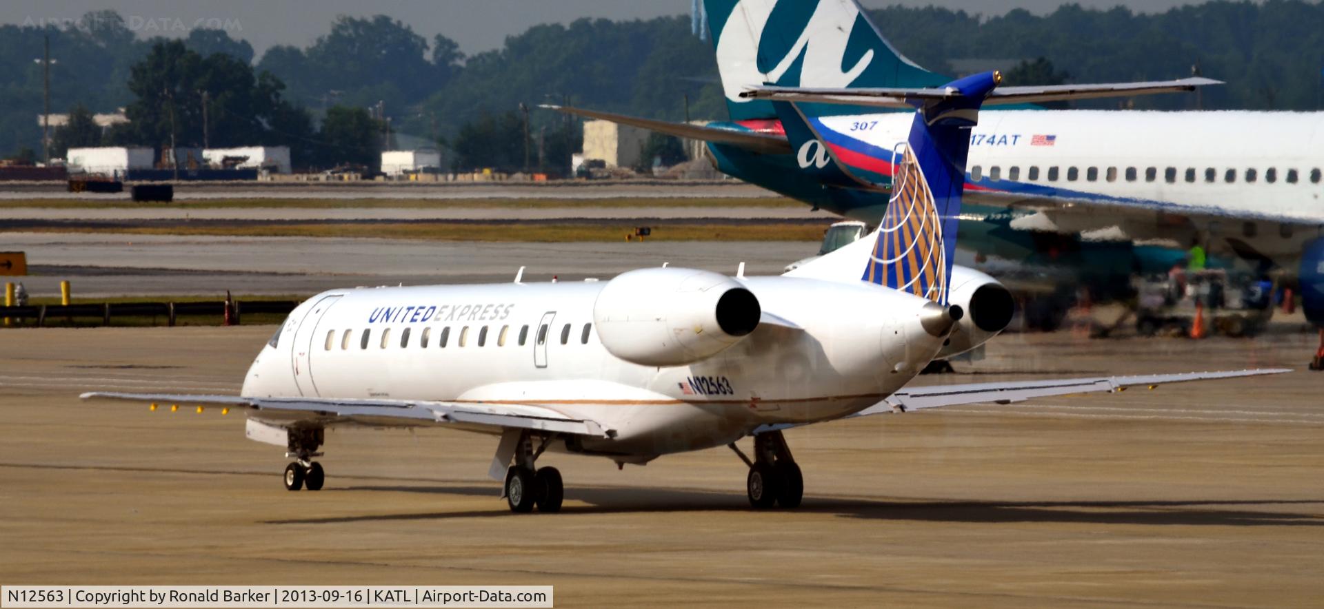N12563, 2002 Embraer ERJ-145LR (EMB-145LR) C/N 145612, Taxi Atlnata
