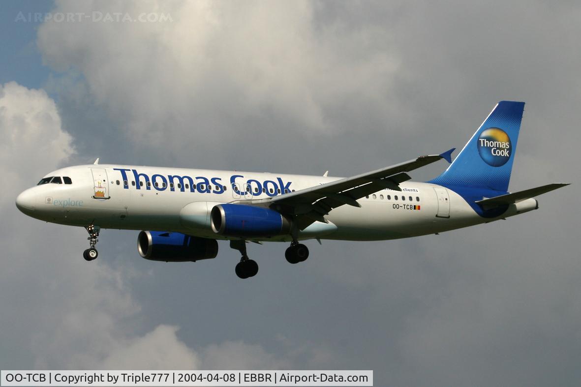 OO-TCB, 1992 Airbus A320-231 C/N 357, Thomas Cook