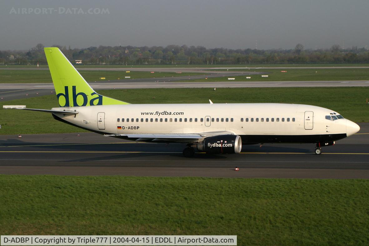D-ADBP, 1997 Boeing 737-31S C/N 29060, flydba