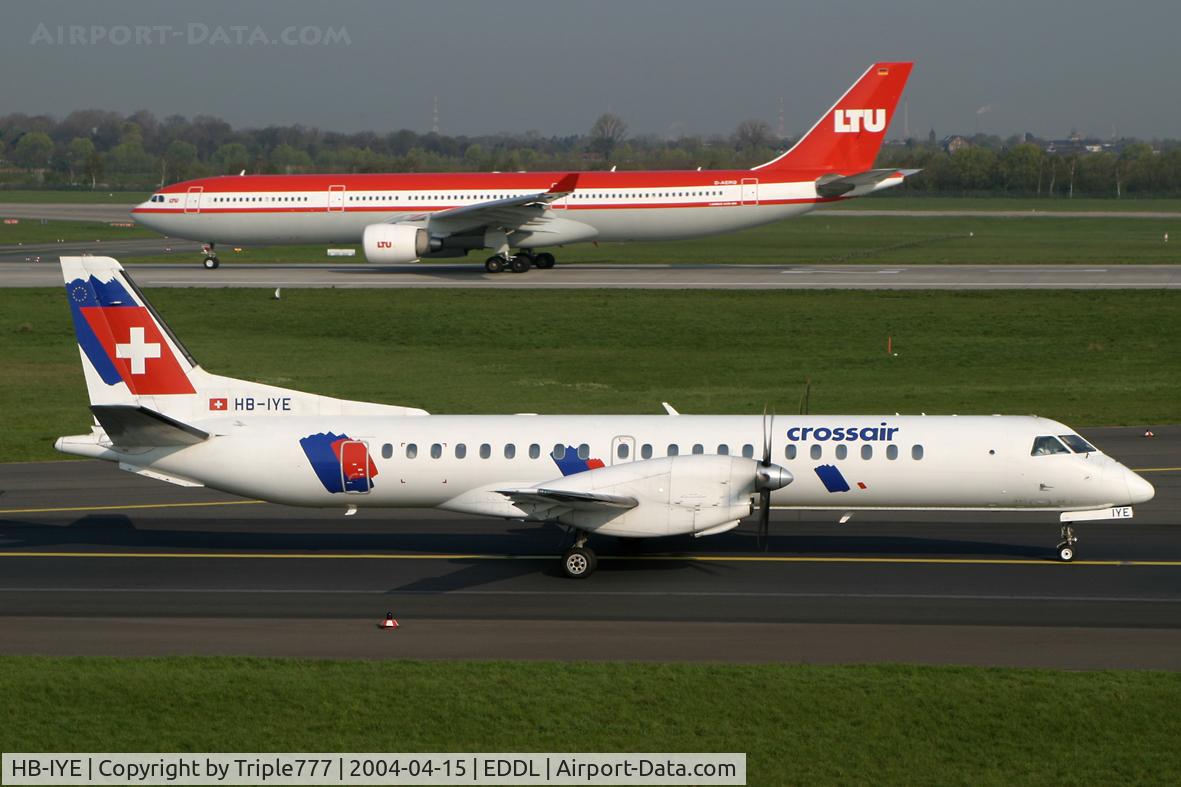 HB-IYE, 1999 Saab 2000 C/N 2000-060, Crossair