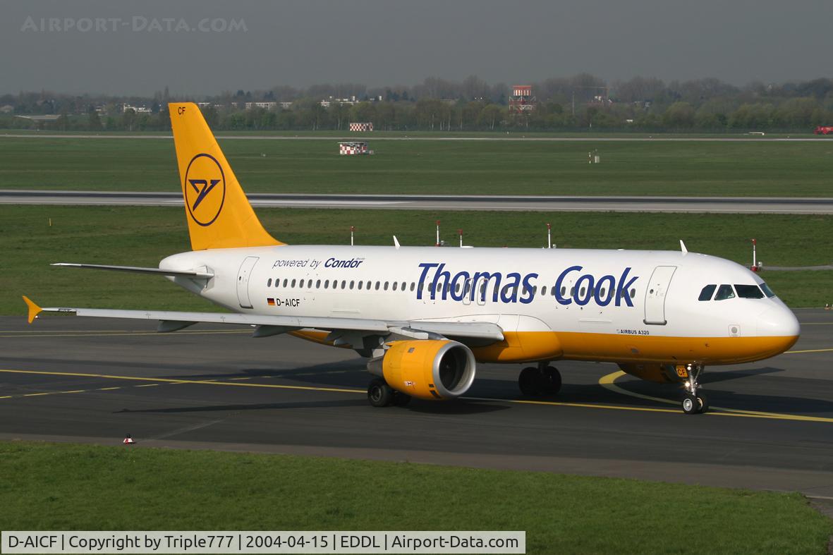 D-AICF, 1998 Airbus A320-212 C/N 0905, Thomas Cook powered by Condor