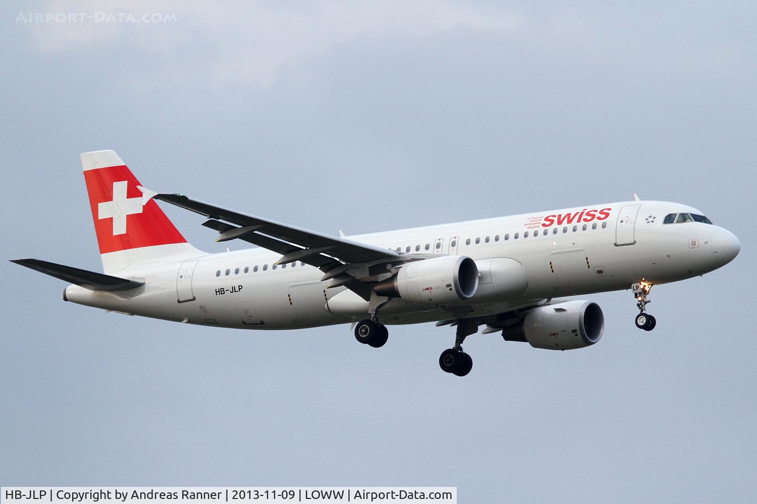 HB-JLP, 2011 Airbus A320-214 C/N 4618, Swiss Airbus A320