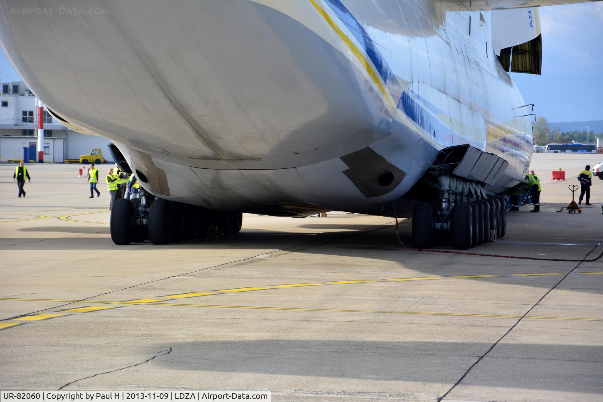 UR-82060, 1988 Antonov An-225 Mriya C/N 19530503763, Slightly tilted foreward