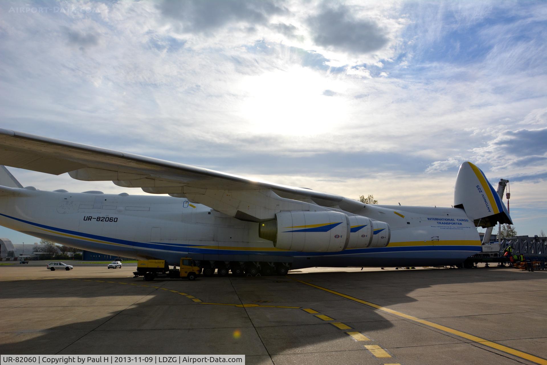 UR-82060, 1988 Antonov An-225 Mriya C/N 19530503763, Incredible length
