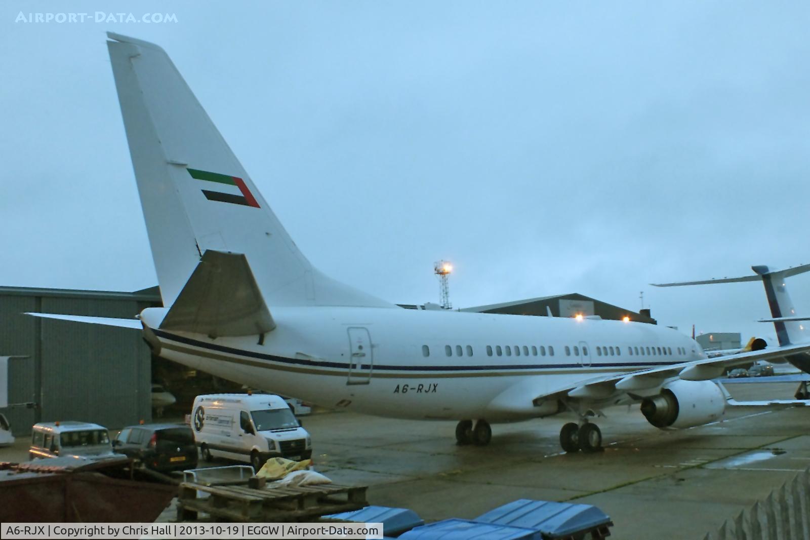 A6-RJX, 1999 Boeing 737-7AK BBJ C/N 29865, Royal Jet