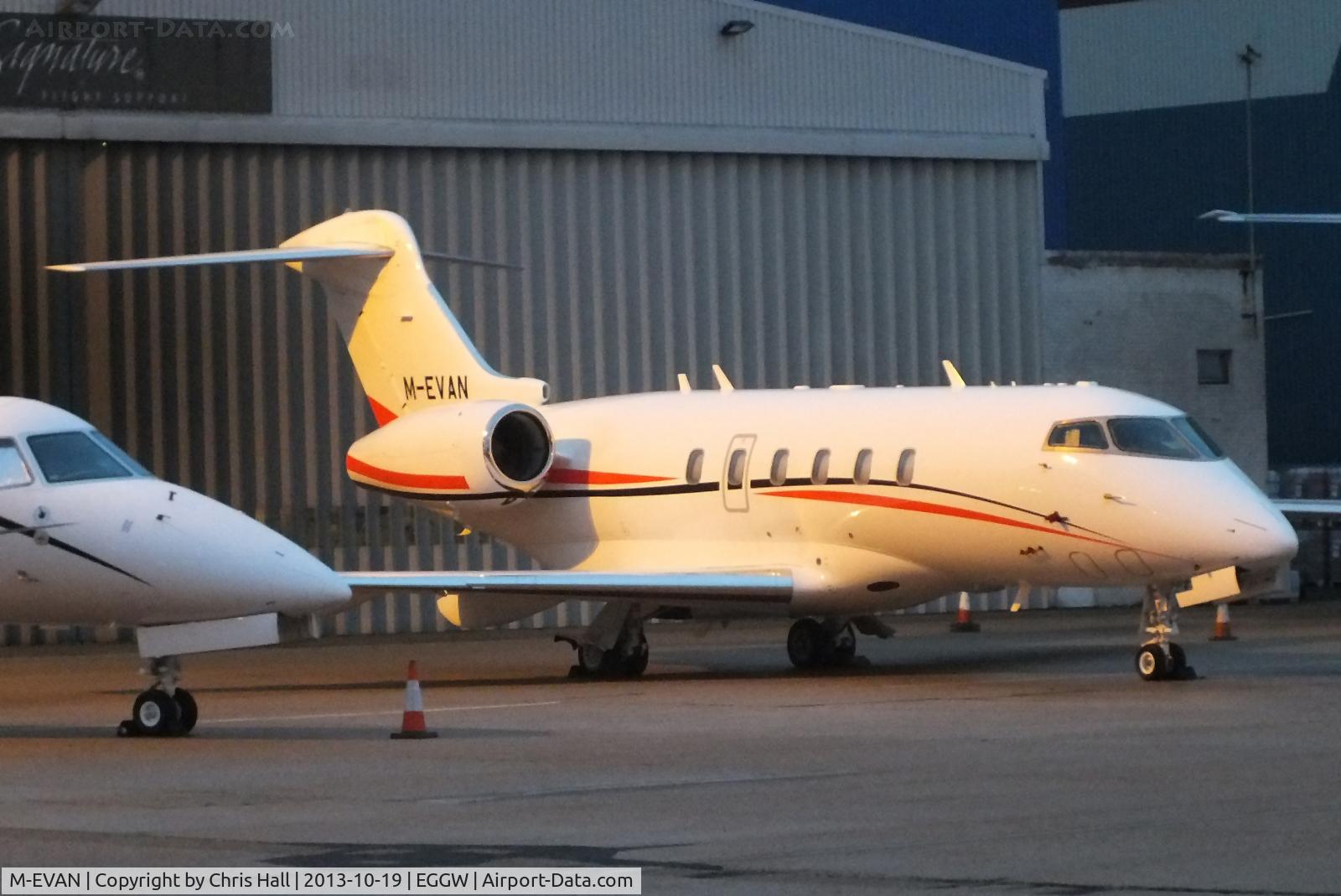 M-EVAN, 2006 Bombardier Challenger 300 (BD-100-1A10) C/N 20096, Marcus Evans Aviation