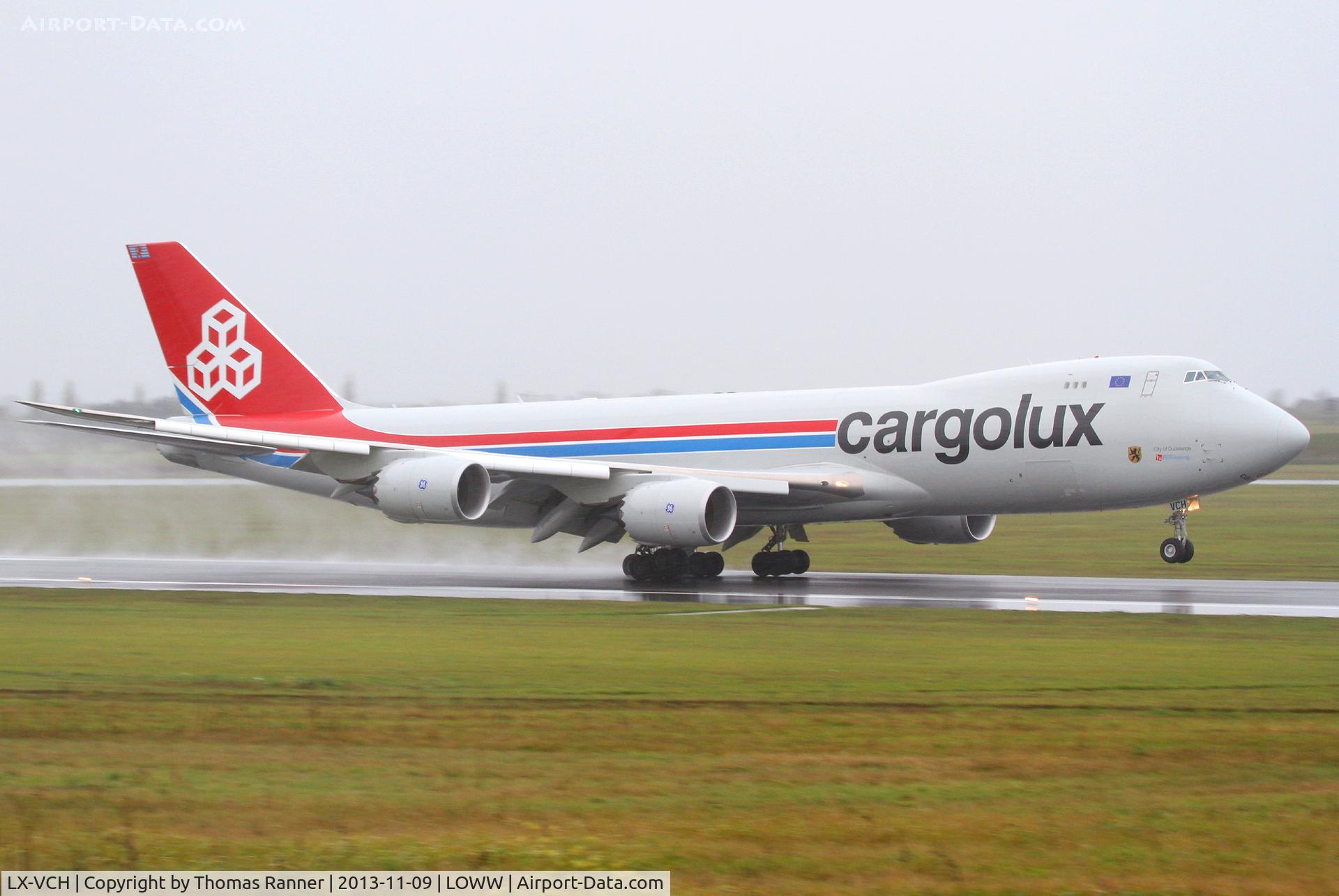 LX-VCH, 2013 Boeing 747-8R7F C/N 35821, Cargolux B747