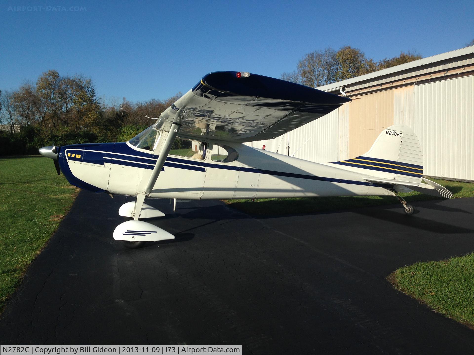 N2782C, 1954 Cessna 170B C/N 26326, Moraine Airpark, Dayton, Ohio