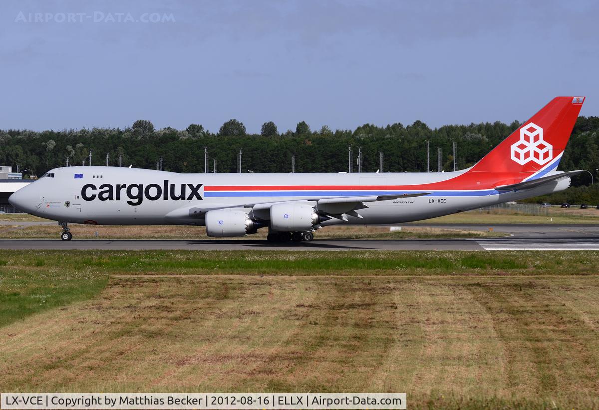 LX-VCE, 2012 Boeing 747-8R7F C/N 35810, LX-VCE