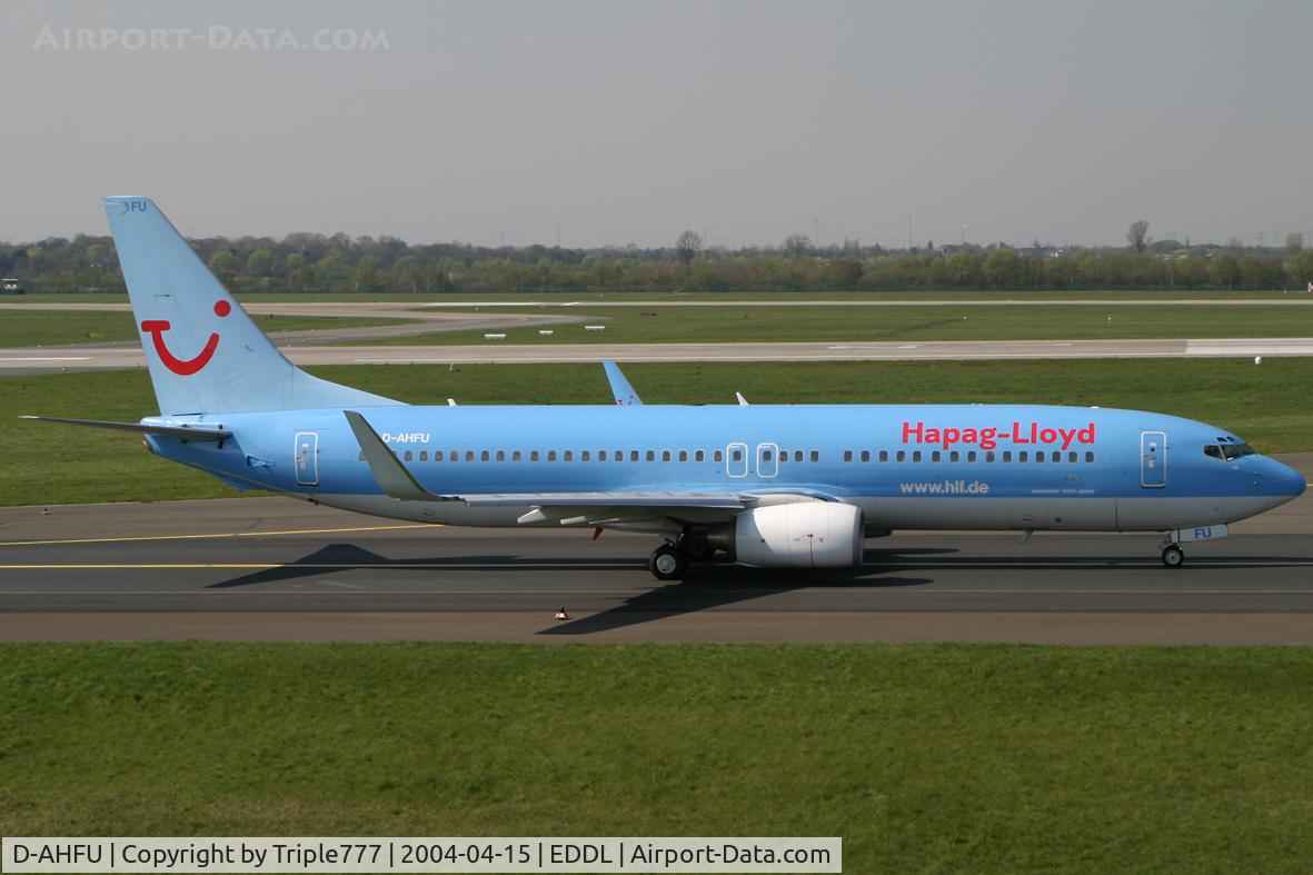 D-AHFU, 2000 Boeing 737-8K5 C/N 30414, Hapag Lloyd