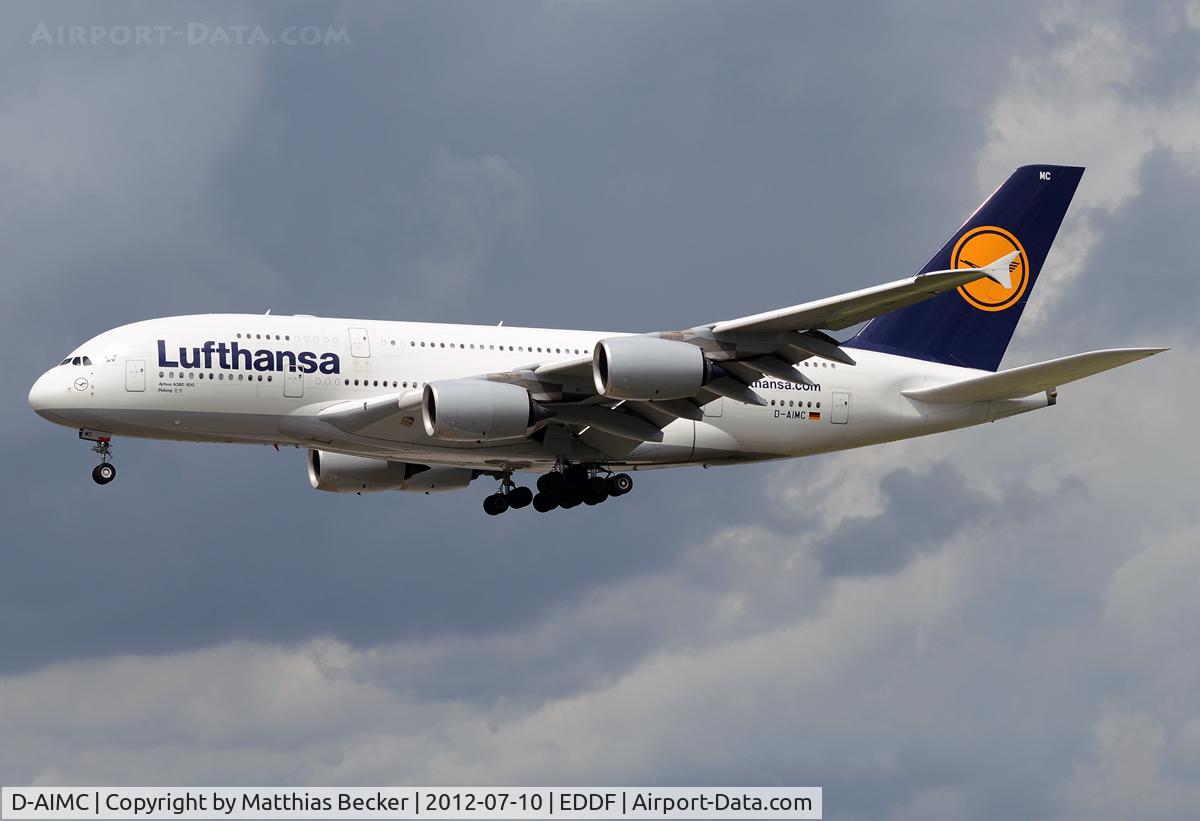 D-AIMC, 2010 Airbus A380-841 C/N 044, D-AIMC