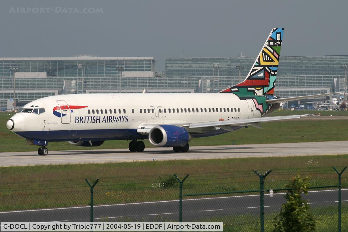 G-DOCL, 1992 Boeing 737-436 C/N 25842, British Airways
