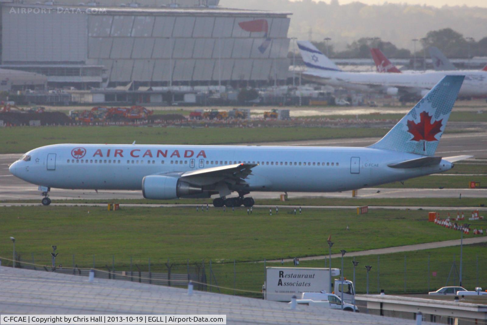 C-FCAE, 1988 Boeing 767-375/ER C/N 24083, Air Canada