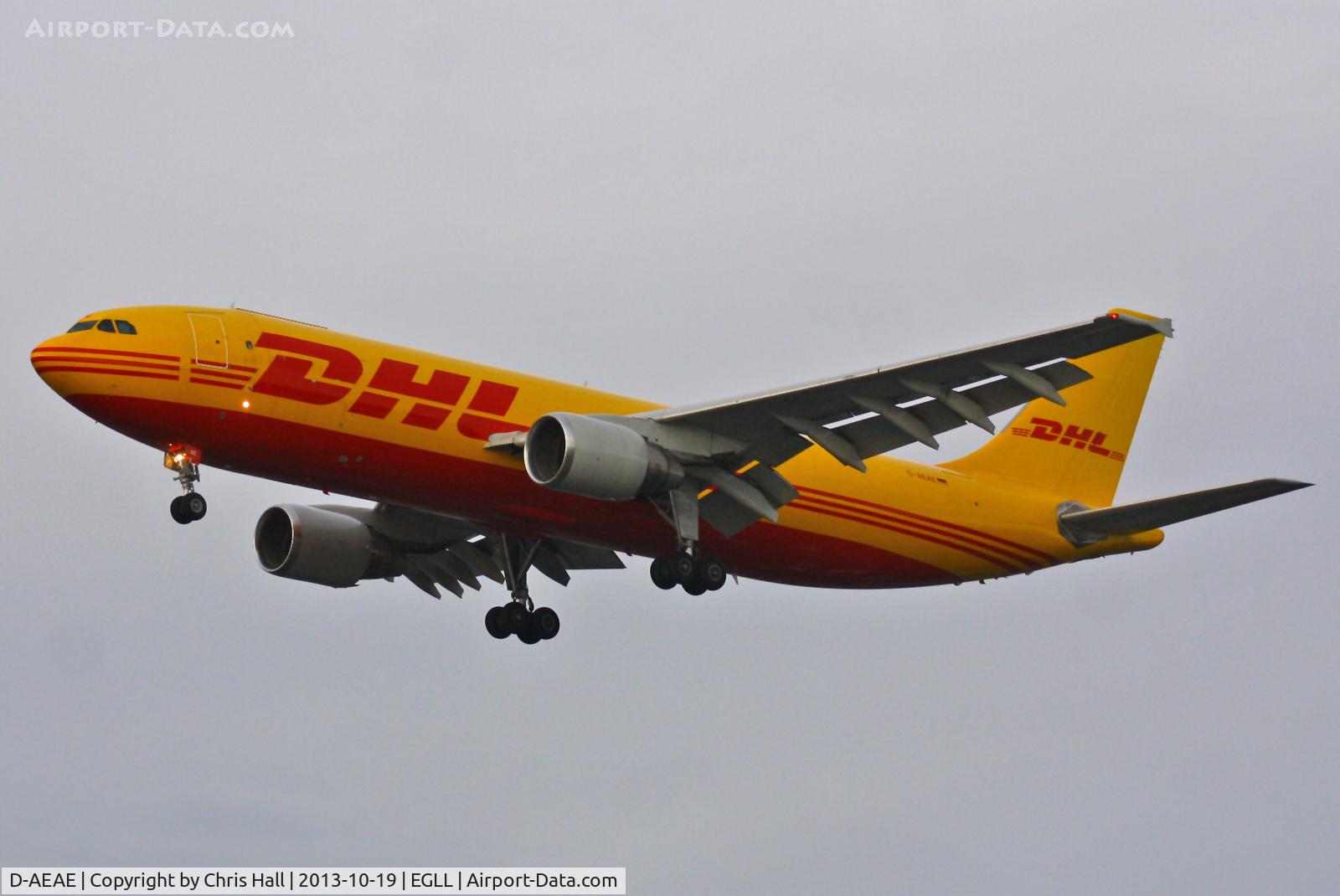 D-AEAE, 1995 Airbus A300B4-622R(F) C/N 753, DHL