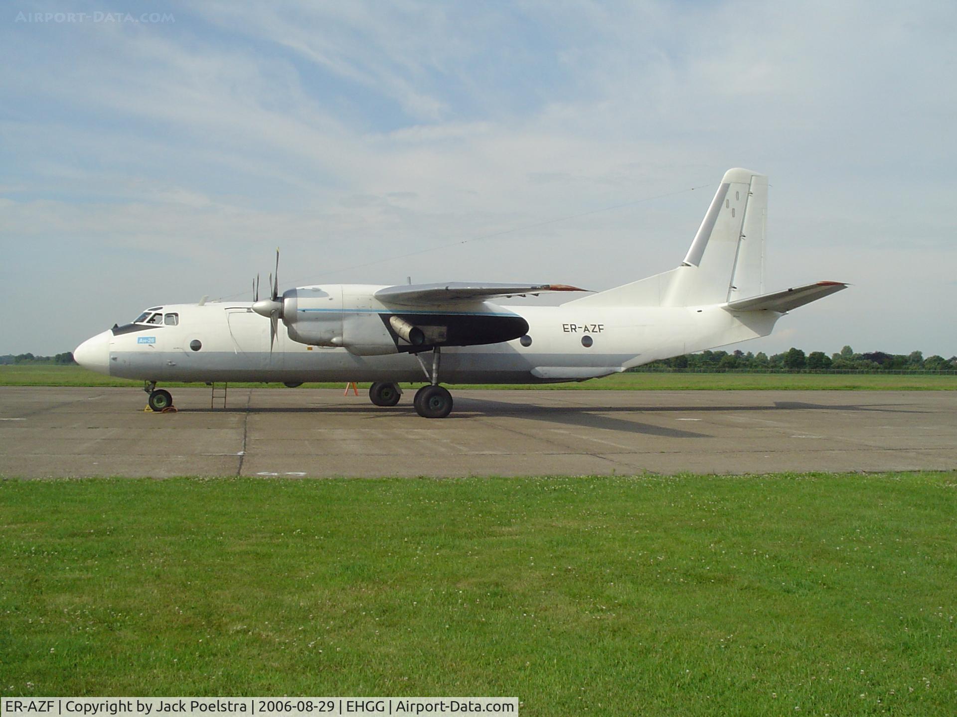 ER-AZF, 1980 Antonov An-26 C/N 9510, AN-26 at Groningen airport
