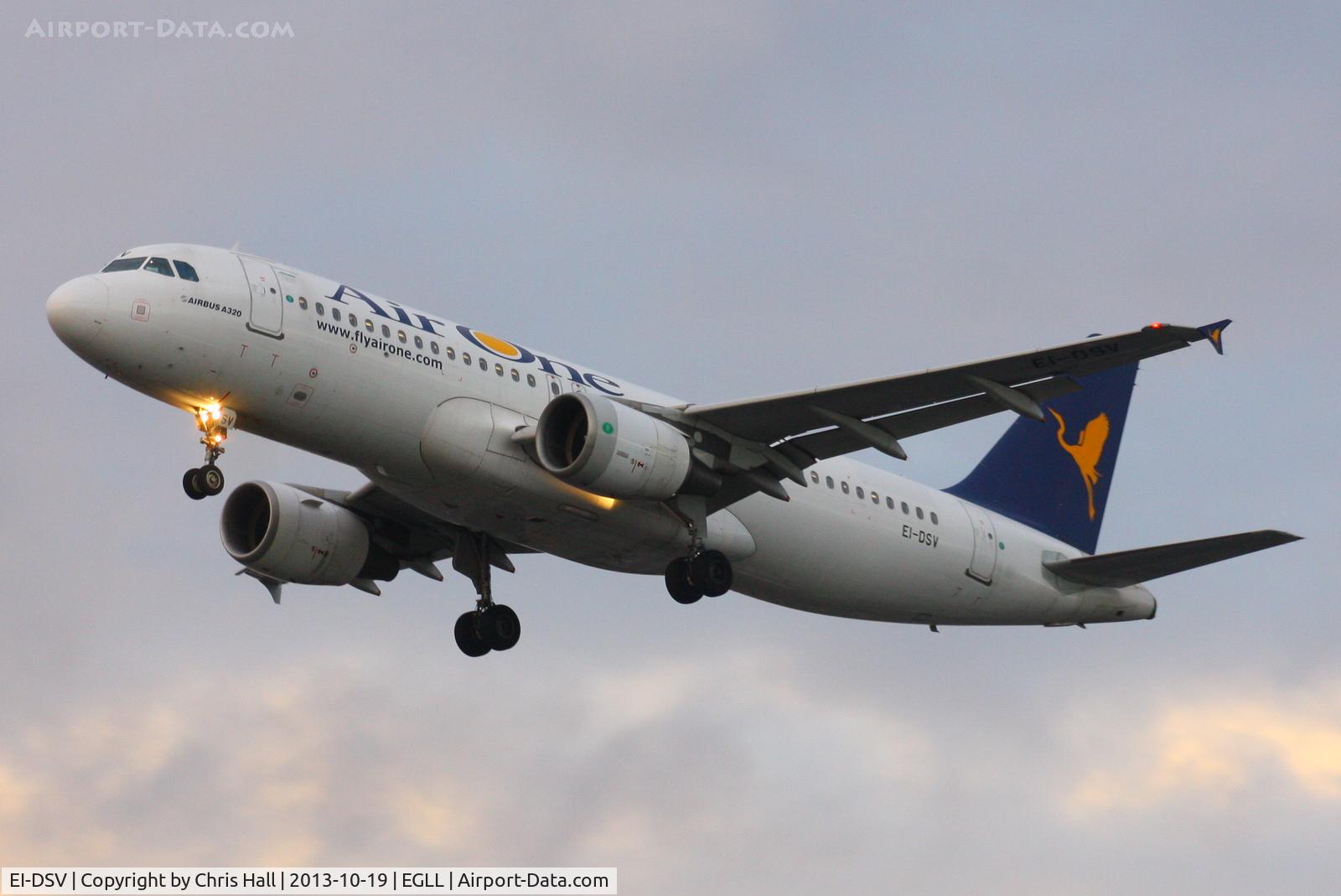 EI-DSV, 2008 Airbus A320-216 C/N 3598, Air One
